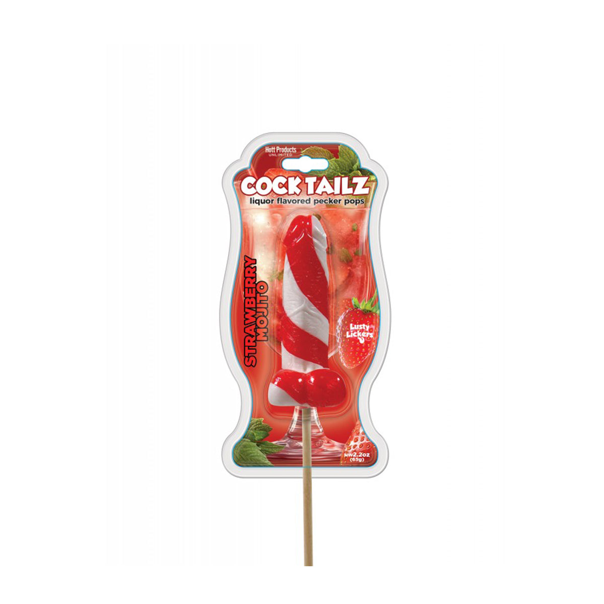 Cocktailz Strawberry Mojito Pecker Pop