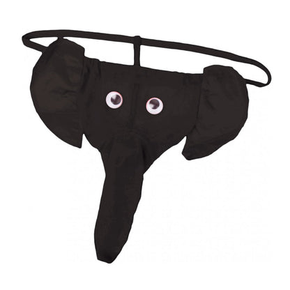 Elephant Thong – Black – One Size Fits Most