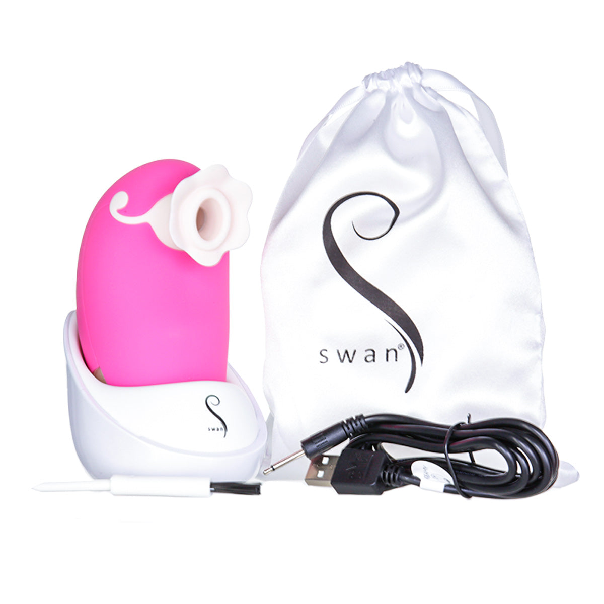Lamode By Swan Dreamy – Luxurious Clitoral Stimulator with Case - Magenta
