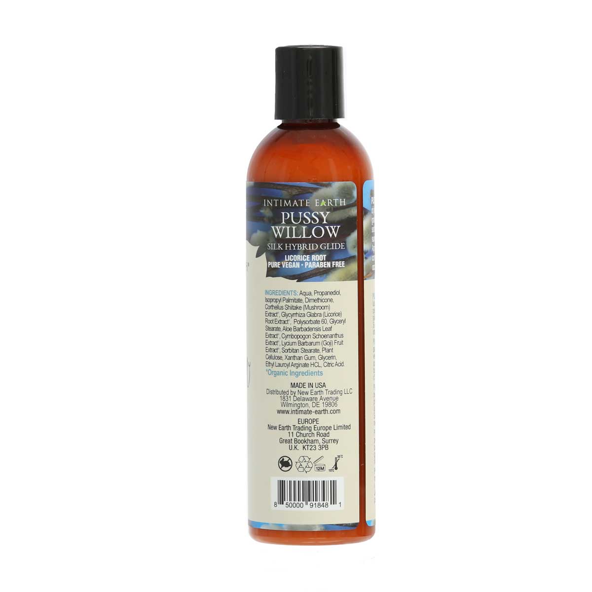 Intimate Earth - Pussy Willow Silk Hybrid Glide - 8 oz