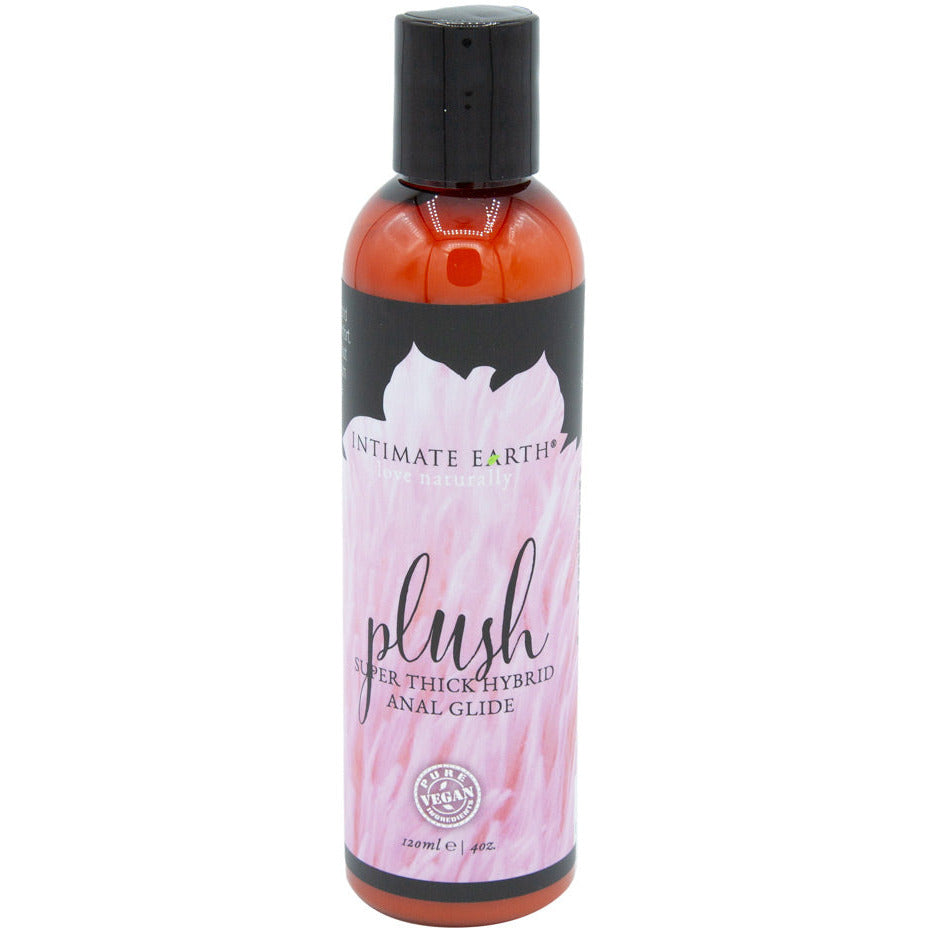 Intimate Earth - Plush Super Thick Hybrid Anal Glide – 120 ml / 4 oz.
