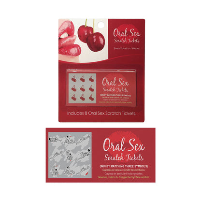 Kheper Games - Oral Sex Scratch Tickets – 8 Pack