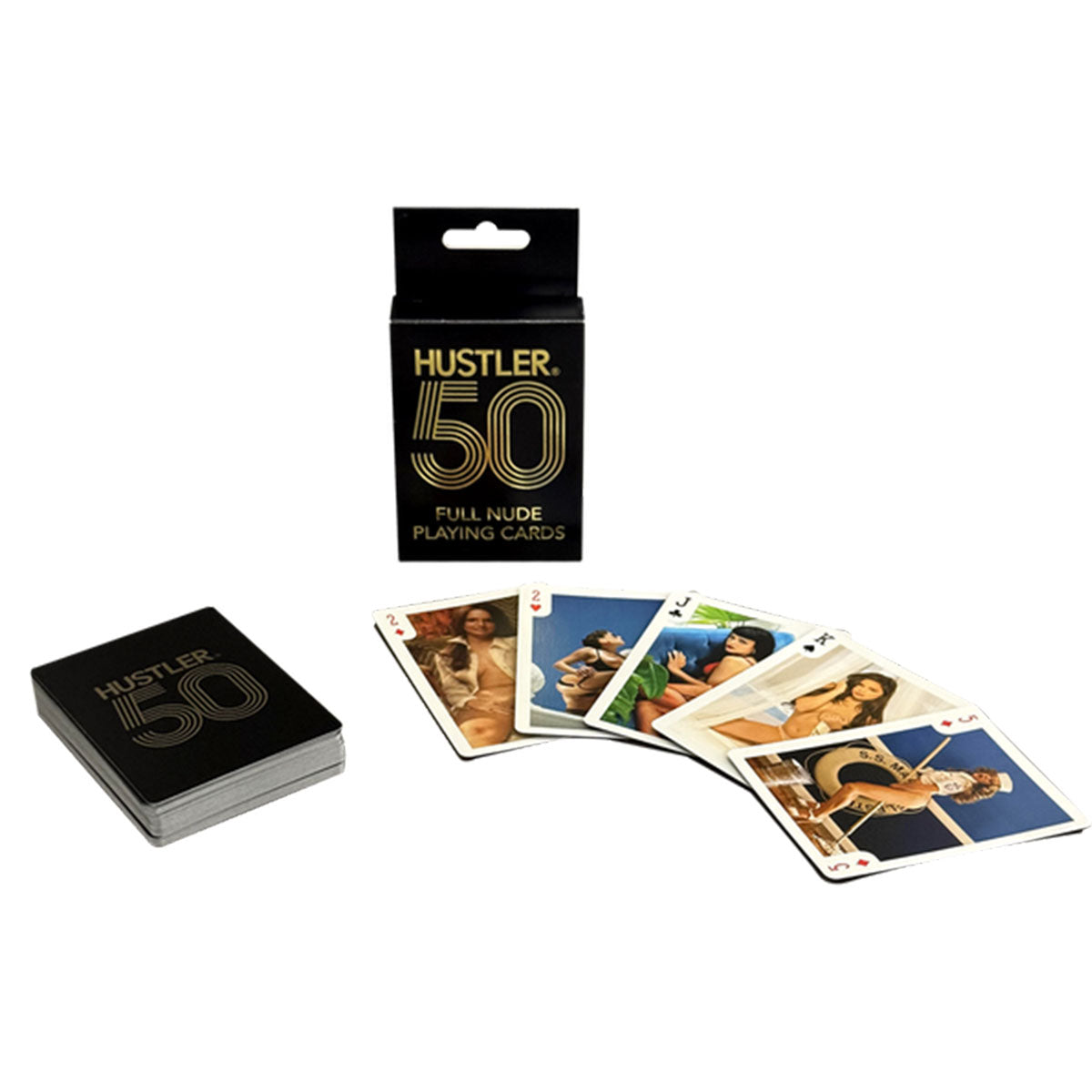 Kheper Games Hustler 50 Full Nude Female Playing Cards – 1 Pack