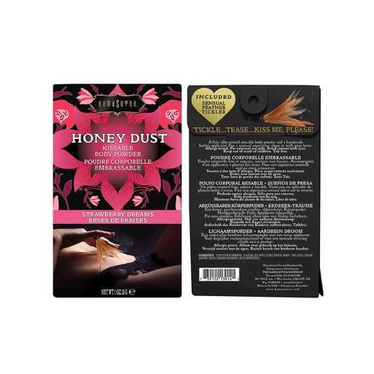 Kama Sutra Honey Dust - Strawberry Dreams - 1 oz