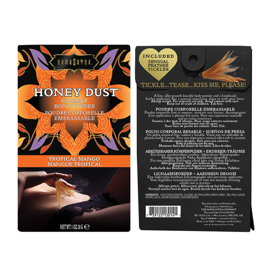 Kama Sutra Honey Dust - Tropical Mango - 1 oz
