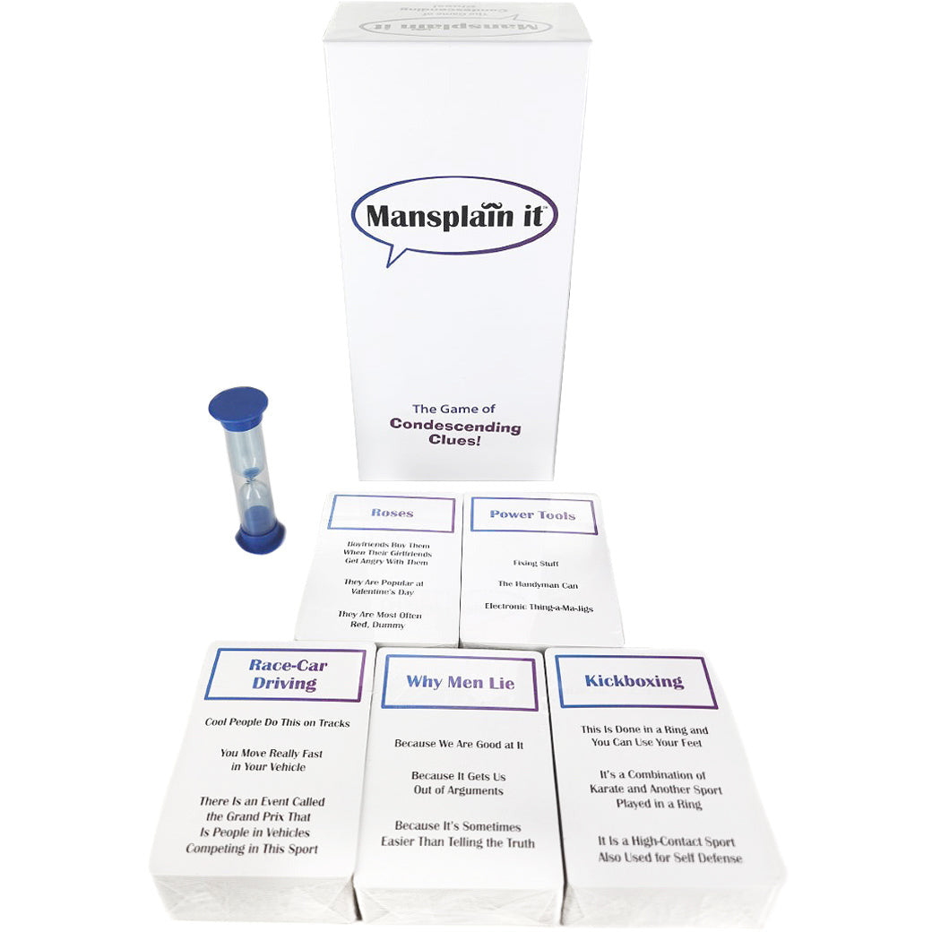 Kheper Games - Mansplain It™ The Game of Condescending Clues!