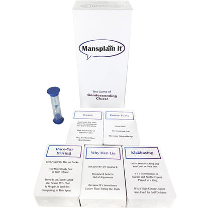 Kheper Games - Mansplain It™ The Game of Condescending Clues!