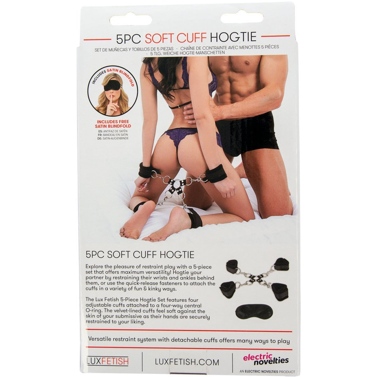 Lux Fetish 5 Piece Hogtie Bondage Set