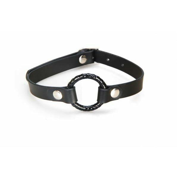 Lux Fetish – Open Mouth Gag - Black