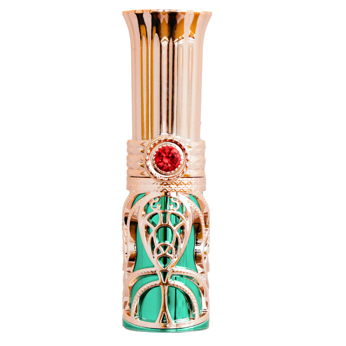 Emerald Kiss Lipstick – Green and Rose Gold