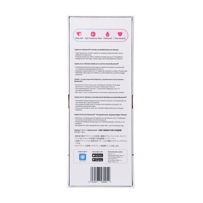 Lovense – Hyphy – Bluetooth Remote-Controlled Dual-End Vibrator