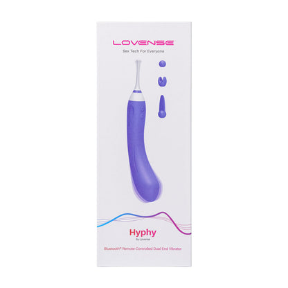 Lovense – Hyphy – Bluetooth Remote-Controlled Dual-End Vibrator