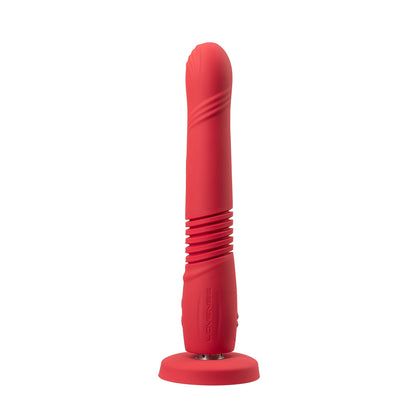 Lovense - Gravity - Bluetooth® Automatic Thrusting & Vibrating Dildo – Red