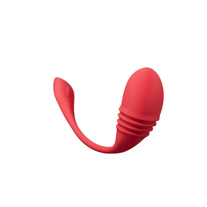 Lovense Vulse Thrusting Vibrating Egg - Red