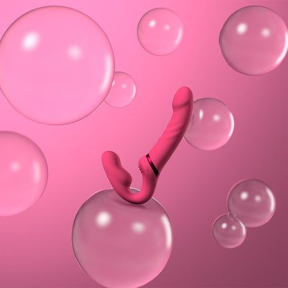 Lovense Lapis Vibe Strapless Strap-On - Pink