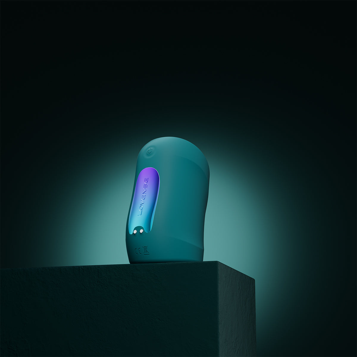 Lovense Gush 2 - Hands Free Remote Controlled Vibrating and Oscillating Penis Massager