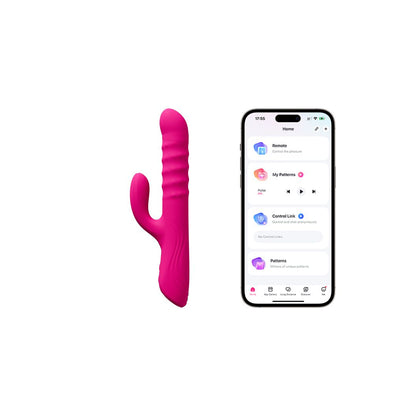 LOVENSE Velvo Beaded G-Spot and Clit Rabbit Vibrator