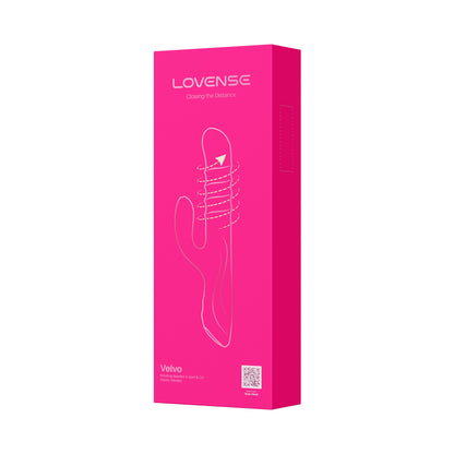 LOVENSE Velvo Beaded G-Spot and Clit Rabbit Vibrator