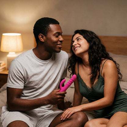 LOVENSE Velvo Beaded G-Spot and Clit Rabbit Vibrator