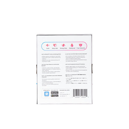 Lovense Lush 2 – Bluetooth Wearable Vibrating Egg – Pink