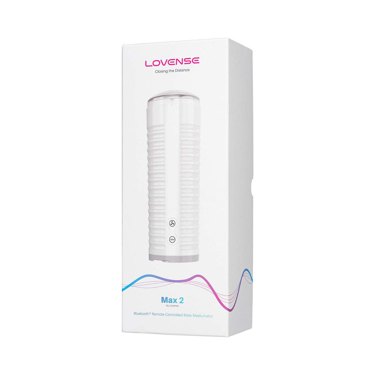 Lovense Max 2 – Bluetooth Male Masturbator – White