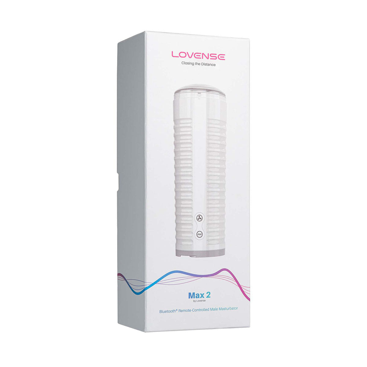 Lovense Max 2 – Bluetooth Male Masturbator – White