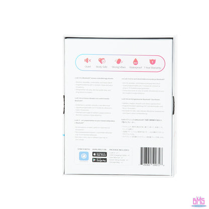 Lovense Lush 3 – Bluetooth Wearable Vibrating Egg – Pink