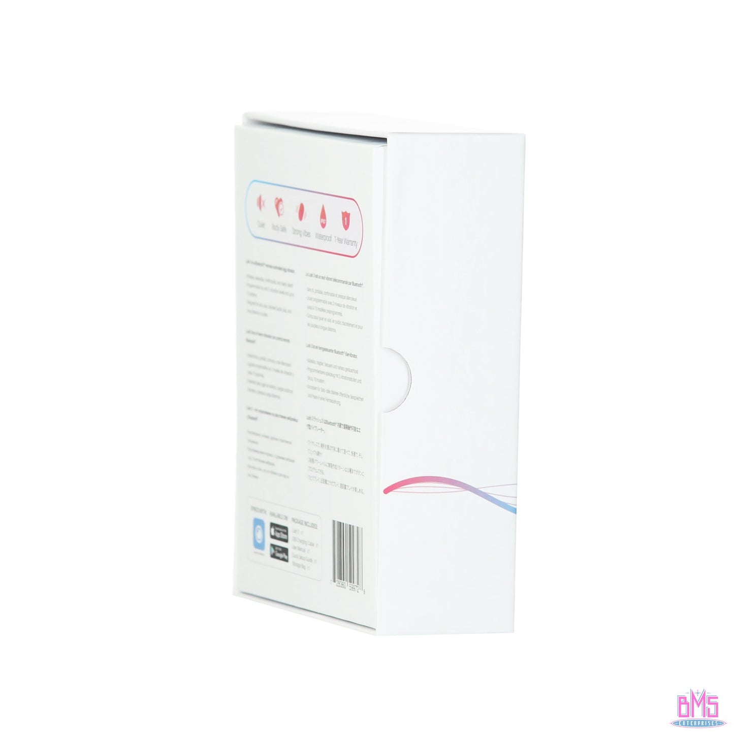 Lovense Lush 3 – Bluetooth Wearable Vibrating Egg – Pink