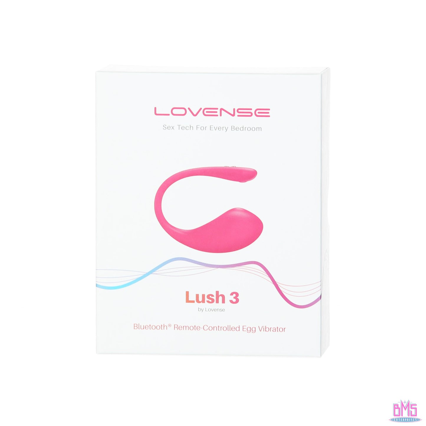 Lovense Lush 3 – Bluetooth Wearable Vibrating Egg – Pink