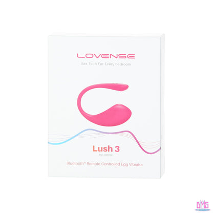 Lovense Lush 3 – Bluetooth Wearable Vibrating Egg – Pink