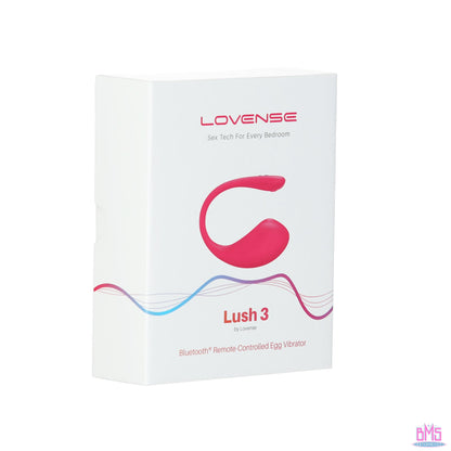 Lovense Lush 3 – Bluetooth Wearable Vibrating Egg – Pink