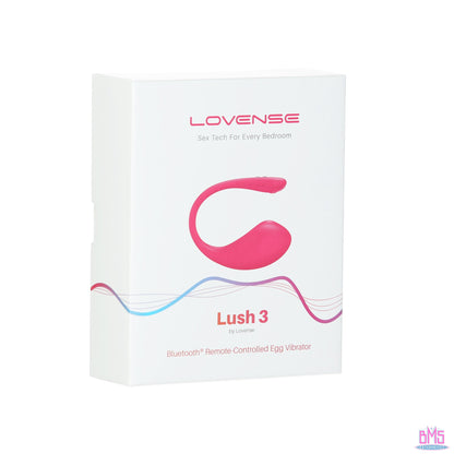 Lovense Lush 3 – Bluetooth Wearable Vibrating Egg – Pink