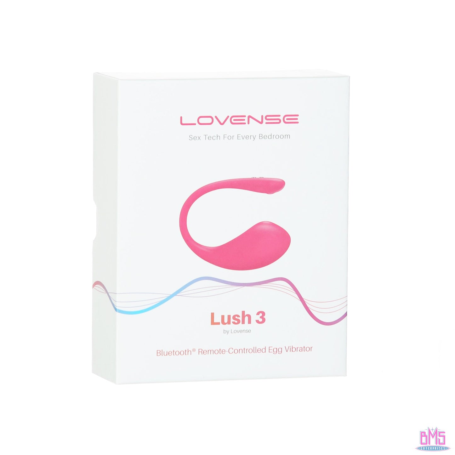 Lovense Lush 3 – Bluetooth Wearable Vibrating Egg – Pink