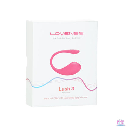 Lovense Lush 3 – Bluetooth Wearable Vibrating Egg – Pink