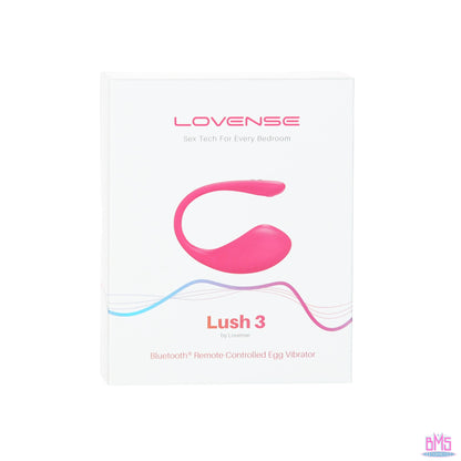 Lovense Lush 3 – Bluetooth Wearable Vibrating Egg – Pink
