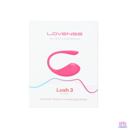 Lovense Lush 3 – Bluetooth Wearable Vibrating Egg – Pink