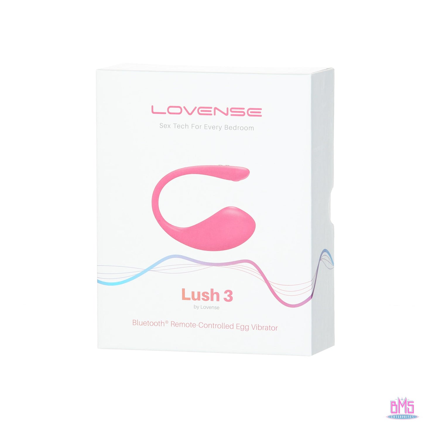 Lovense Lush 3 – Bluetooth Wearable Vibrating Egg – Pink