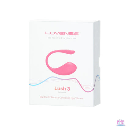 Lovense Lush 3 – Bluetooth Wearable Vibrating Egg – Pink