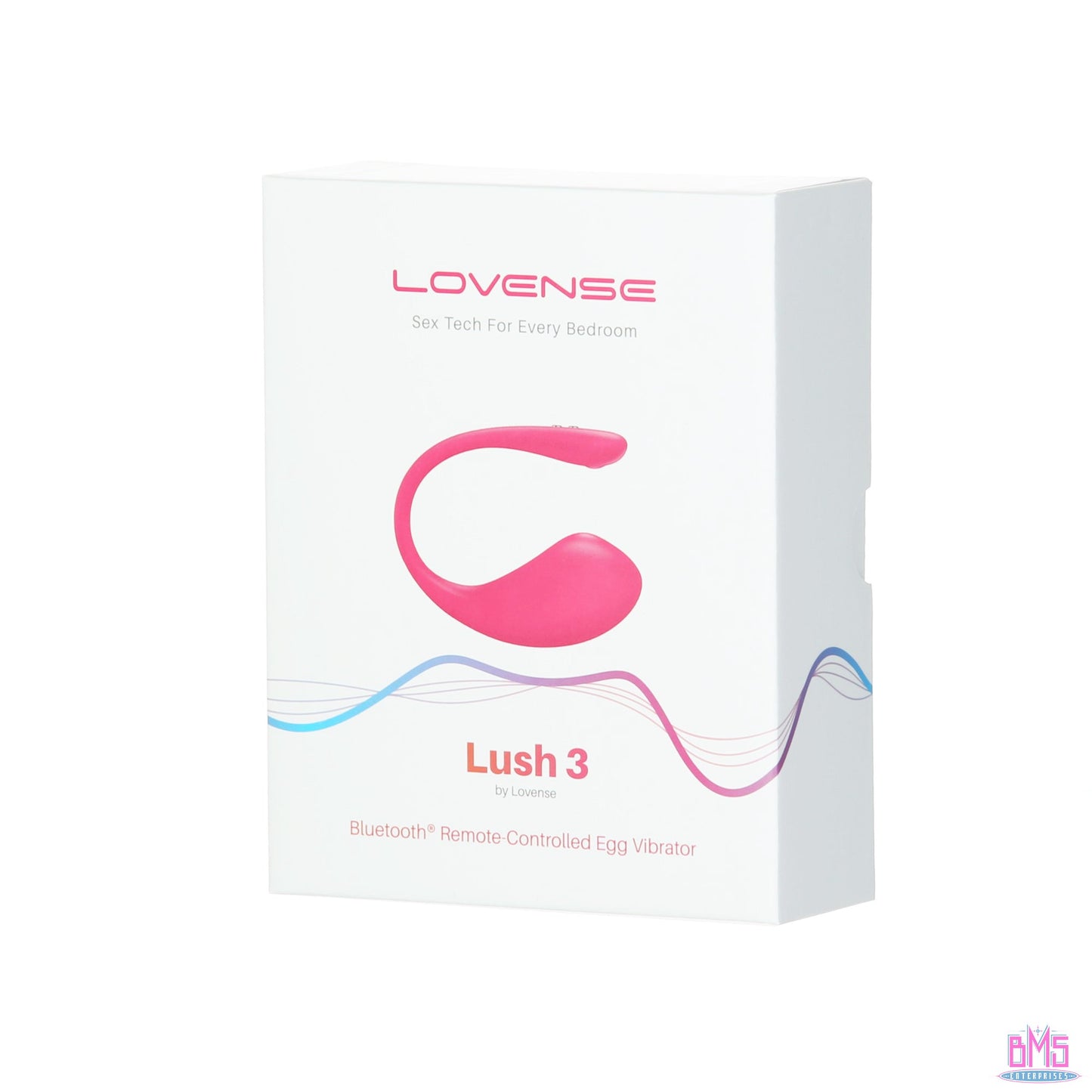 Lovense Lush 3 – Bluetooth Wearable Vibrating Egg – Pink