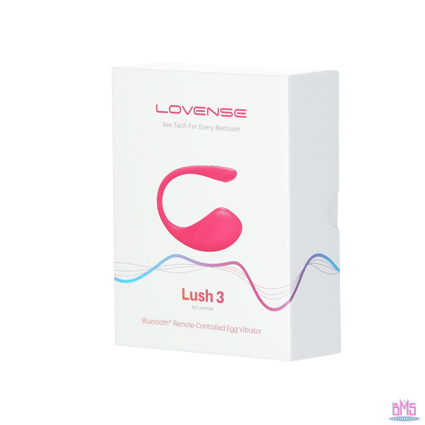 Lovense Lush 3 – Bluetooth Wearable Vibrating Egg – Pink