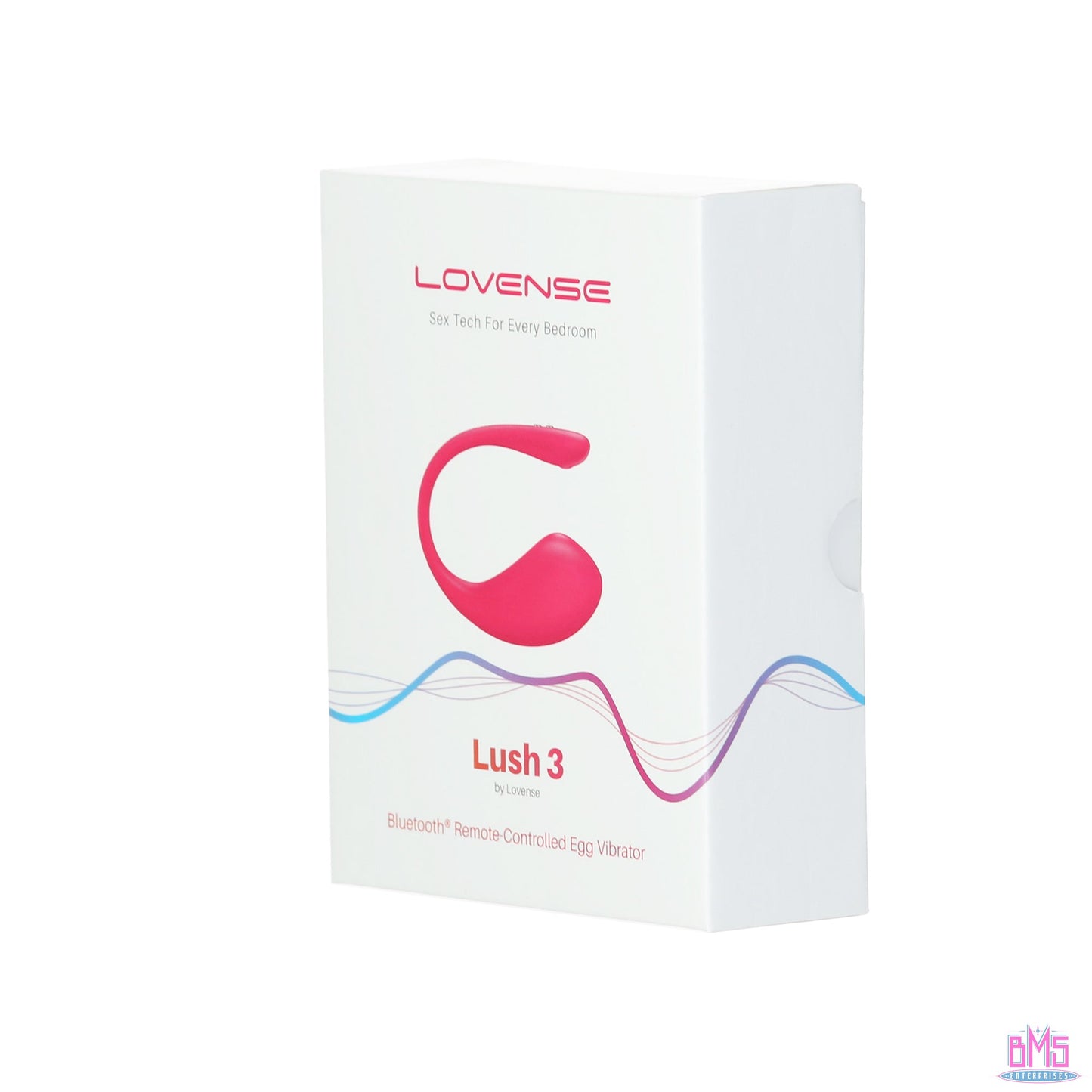 Lovense Lush 3 – Bluetooth Wearable Vibrating Egg – Pink