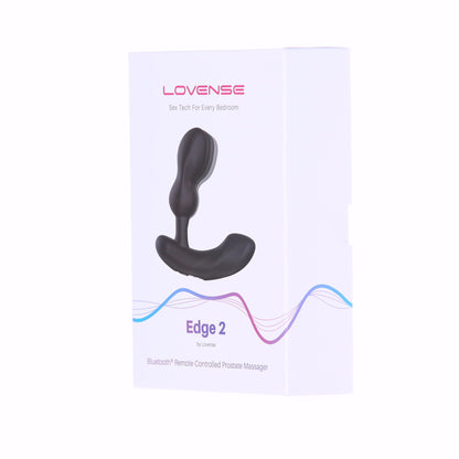 Lovense Edge 2 – Bluetooth Prostate Massager – Black