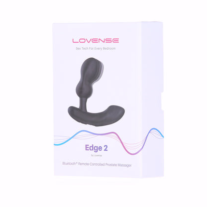 Lovense Edge 2 – Bluetooth Prostate Massager – Black