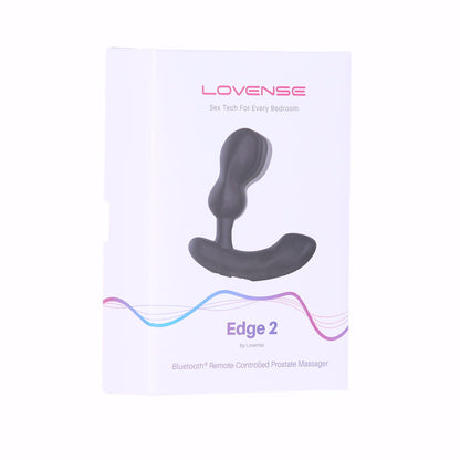 Lovense Edge 2 – Bluetooth Prostate Massager – Black