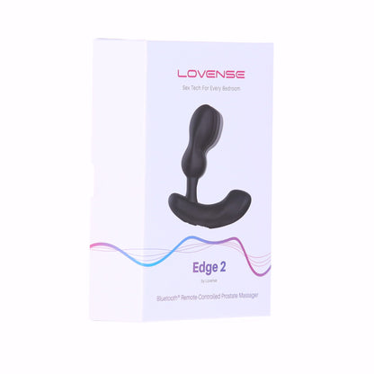 Lovense Edge 2 – Bluetooth Prostate Massager – Black
