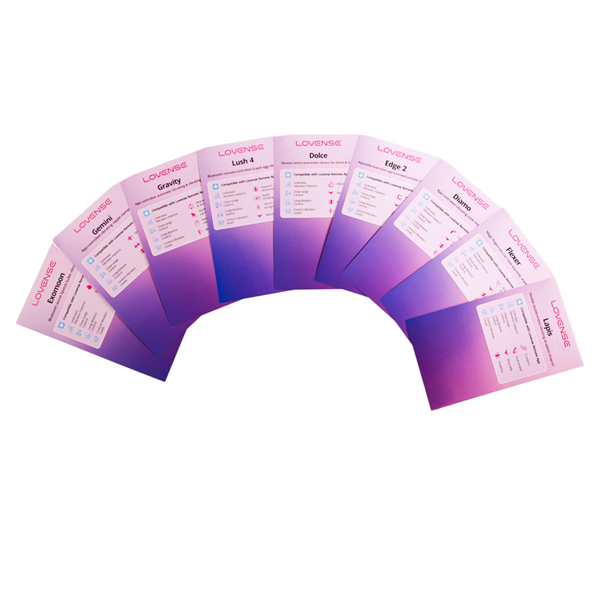 Lovense Product Information Card