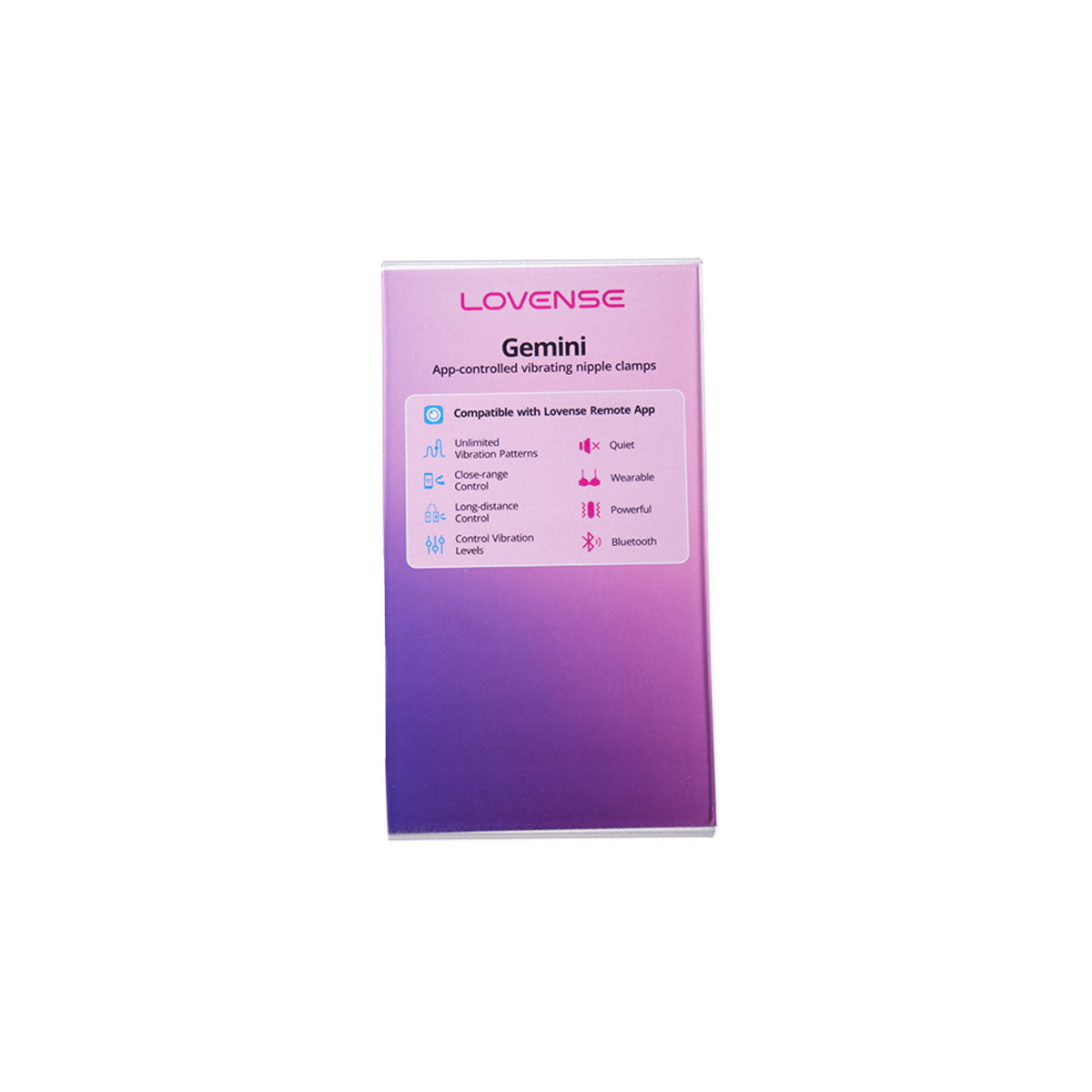 Lovense Product Information Card