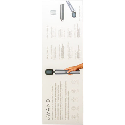 Le Wand Le Wand Rechargeable Massager – Grey