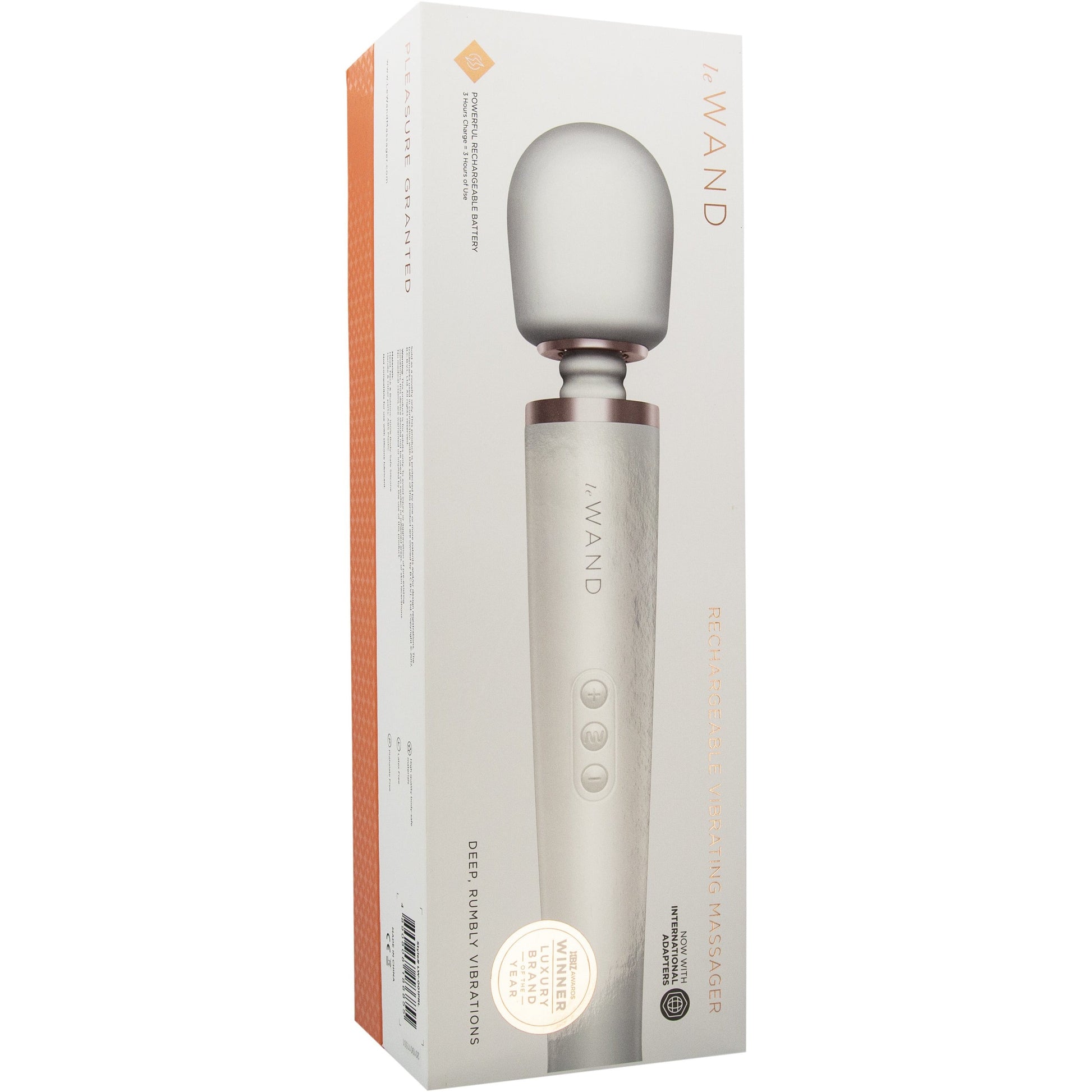 Le Wand Rechargeable Massager – Pearl White