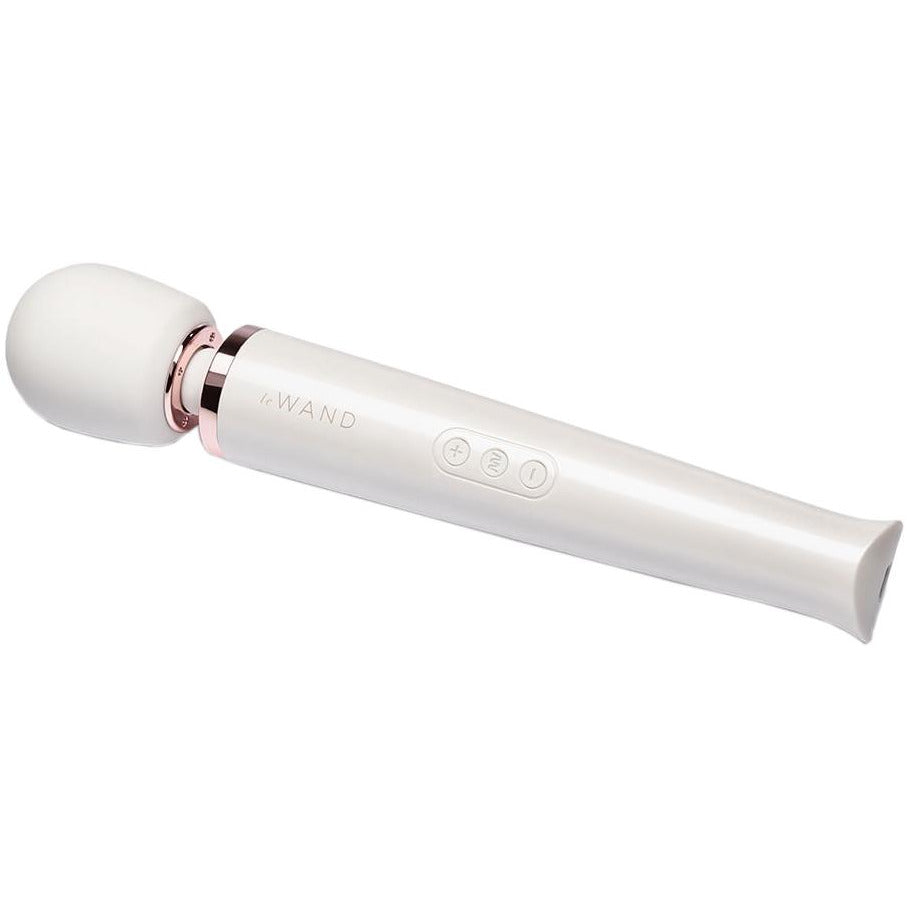 Le Wand Rechargeable Massager – Pearl White